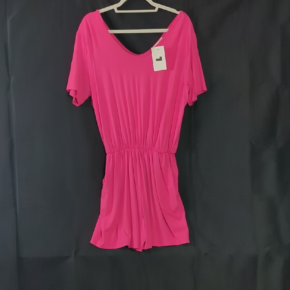 Pink Women's Jumpsuit